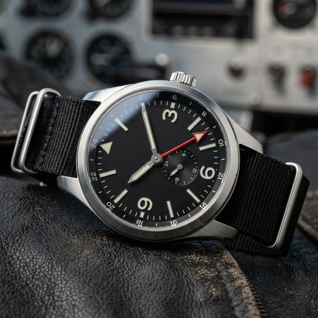 HORLOGE & CO. HC-P05 ARCHIVE 컬렉터 GMT 워치